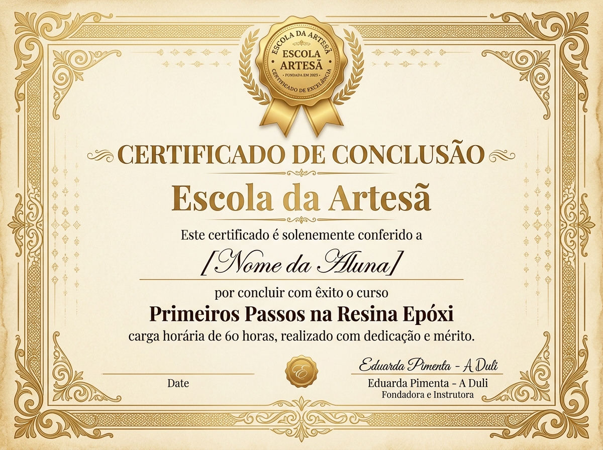 Official Completion Certificate